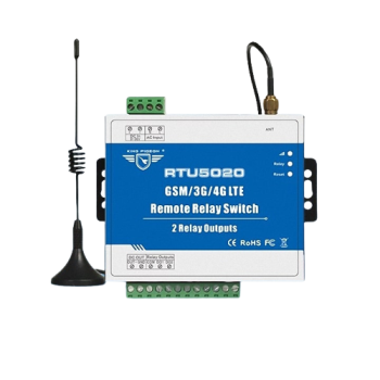 Bộ điều khiển từ xa RTU5020 qua sim điện thoại 2 kênh